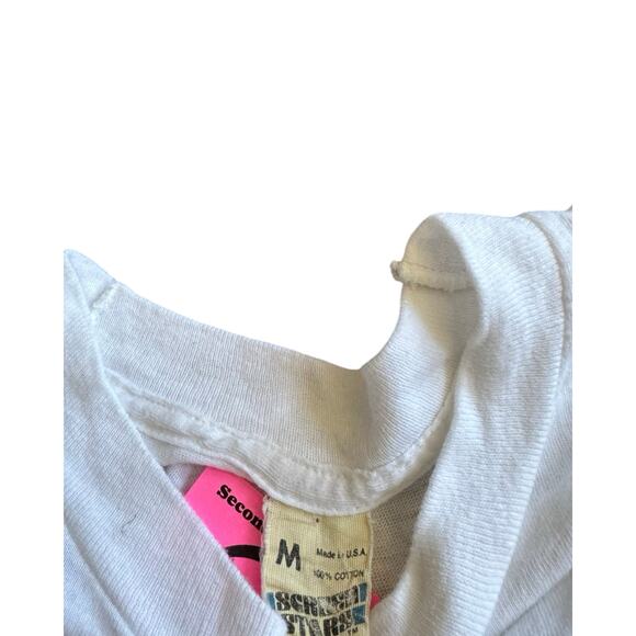 Vintage 1983 Men At Work Tee Size Mens Medium - Picture 4 of 6